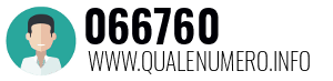 Numero di telefono 066760 066760