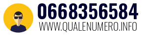 Numero di telefono 0668356584 0668356584
