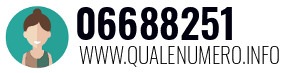 Numero di telefono 06688251 06688251