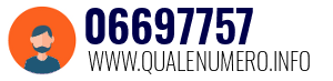 Numero di telefono 06697757 06697757