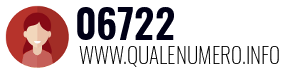 Numero di telefono 06722 06722