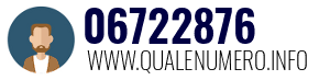Numero di telefono 06722876 06722876