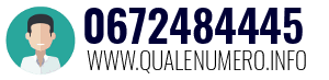 Numero di telefono 0672484445 0672484445