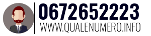 Numero di telefono 0672652223 0672652223