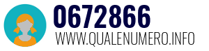 Numero di telefono 0672866 0672866