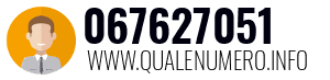 Numero di telefono 067627051 067627051