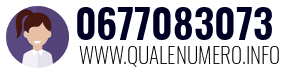 Numero di telefono 0677083073 0677083073
