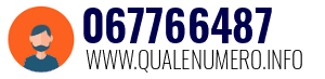 Numero di telefono 067766487 067766487