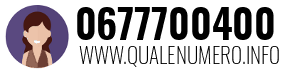 Numero di telefono 0677700400 0677700400