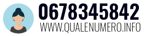 Numero di telefono 0678345842 0678345842