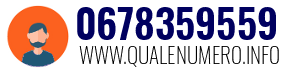 Numero di telefono 0678359559 0678359559