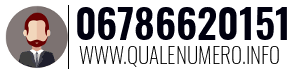 Numero di telefono 06786620151 06786620151