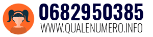 Numero di telefono 0682950385 0682950385