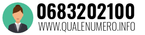 Numero di telefono 0683202100 0683202100