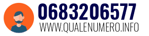 Numero di telefono 0683206577 0683206577