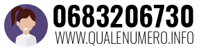 Numero di telefono 0683206730 0683206730