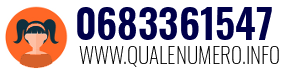 Numero di telefono 0683361547 0683361547