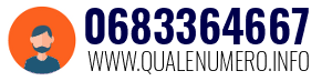 Numero di telefono 0683364667 0683364667