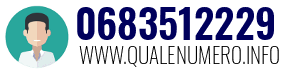 Numero di telefono 0683512229 0683512229