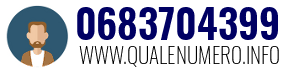 Numero di telefono 0683704399 0683704399