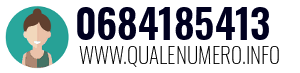 Numero di telefono 0684185413 0684185413