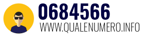 Numero di telefono 0684566 0684566