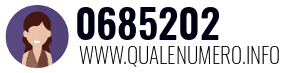 Numero di telefono 0685202 0685202
