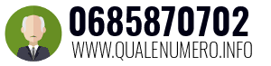 Numero di telefono 0685870702 0685870702