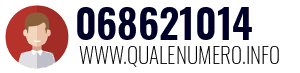 Numero di telefono 068621014 068621014