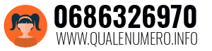 Numero di telefono 0686326970 0686326970