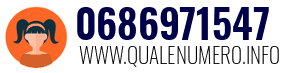 Numero di telefono 0686971547 0686971547