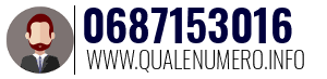 Numero di telefono 0687153016 0687153016