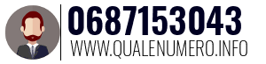 Numero di telefono 0687153043 0687153043