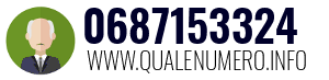 Numero di telefono 0687153324 0687153324