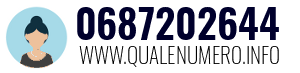Numero di telefono 0687202644 0687202644