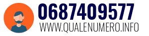 Numero di telefono 0687409577 0687409577