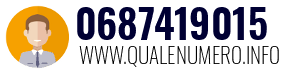 Numero di telefono 0687419015 0687419015