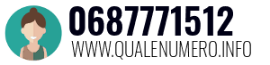 Numero di telefono 0687771512 0687771512