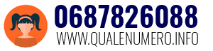 Numero di telefono 0687826088 0687826088