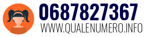 Numero di telefono 0687827367 0687827367