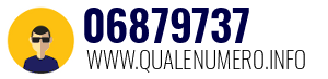 Numero di telefono 06879737 06879737