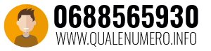 Numero di telefono 0688565930 0688565930