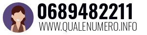 Numero di telefono 0689482211 0689482211