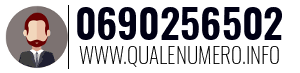 Numero di telefono 0690256502 0690256502
