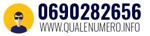 Numero di telefono 0690282656 0690282656