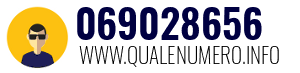 Numero di telefono 069028656 069028656