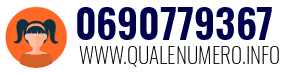 Numero di telefono 0690779367 0690779367