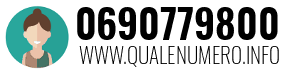 Numero di telefono 0690779800 0690779800