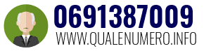 Numero di telefono 0691387009 0691387009