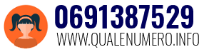 Numero di telefono 0691387529 0691387529